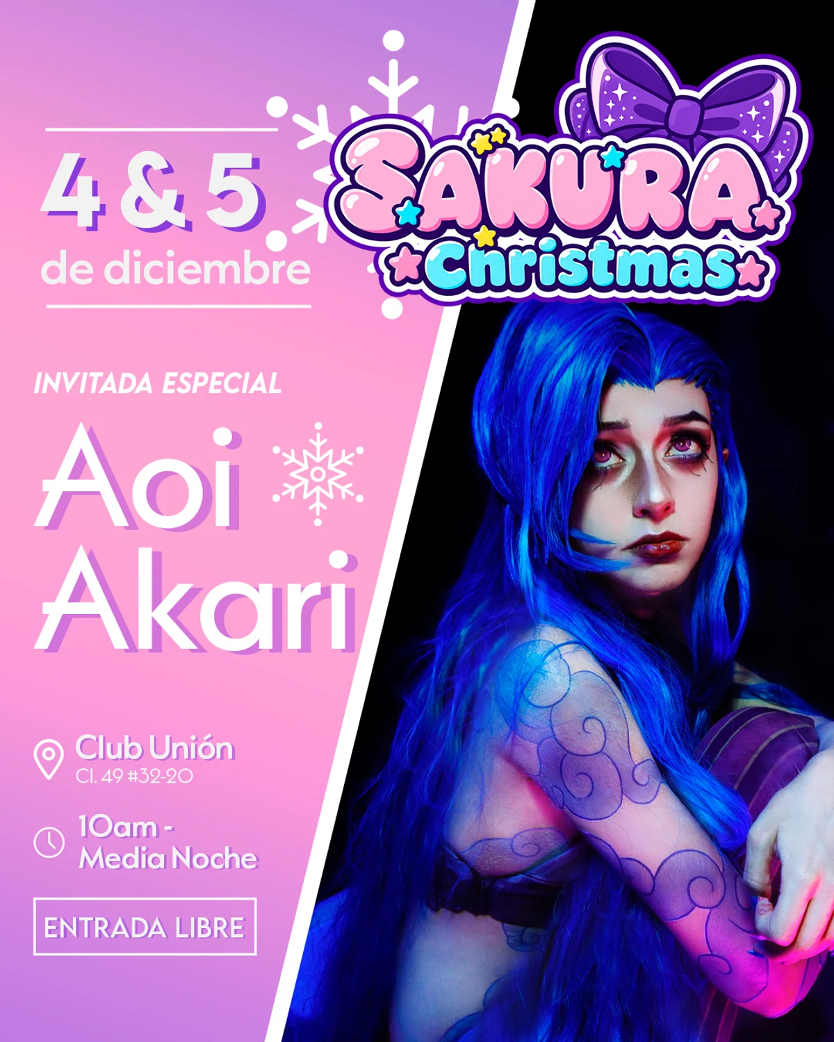 Sakura Christmas 2026 · imagen promocional oficial de la edición anunciada.