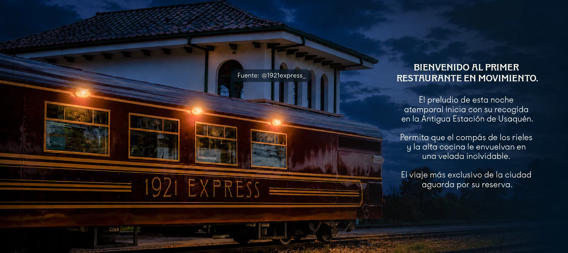 Cena en tren · 1921 Express