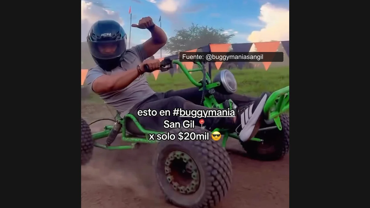 Circuito speed de karts · Buggymania San Gil