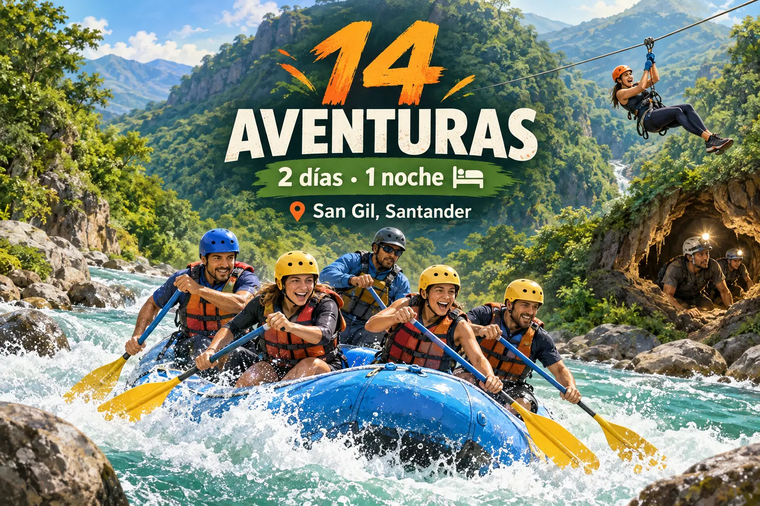 14 aventuras y hospedaje en Hotel Terrazas