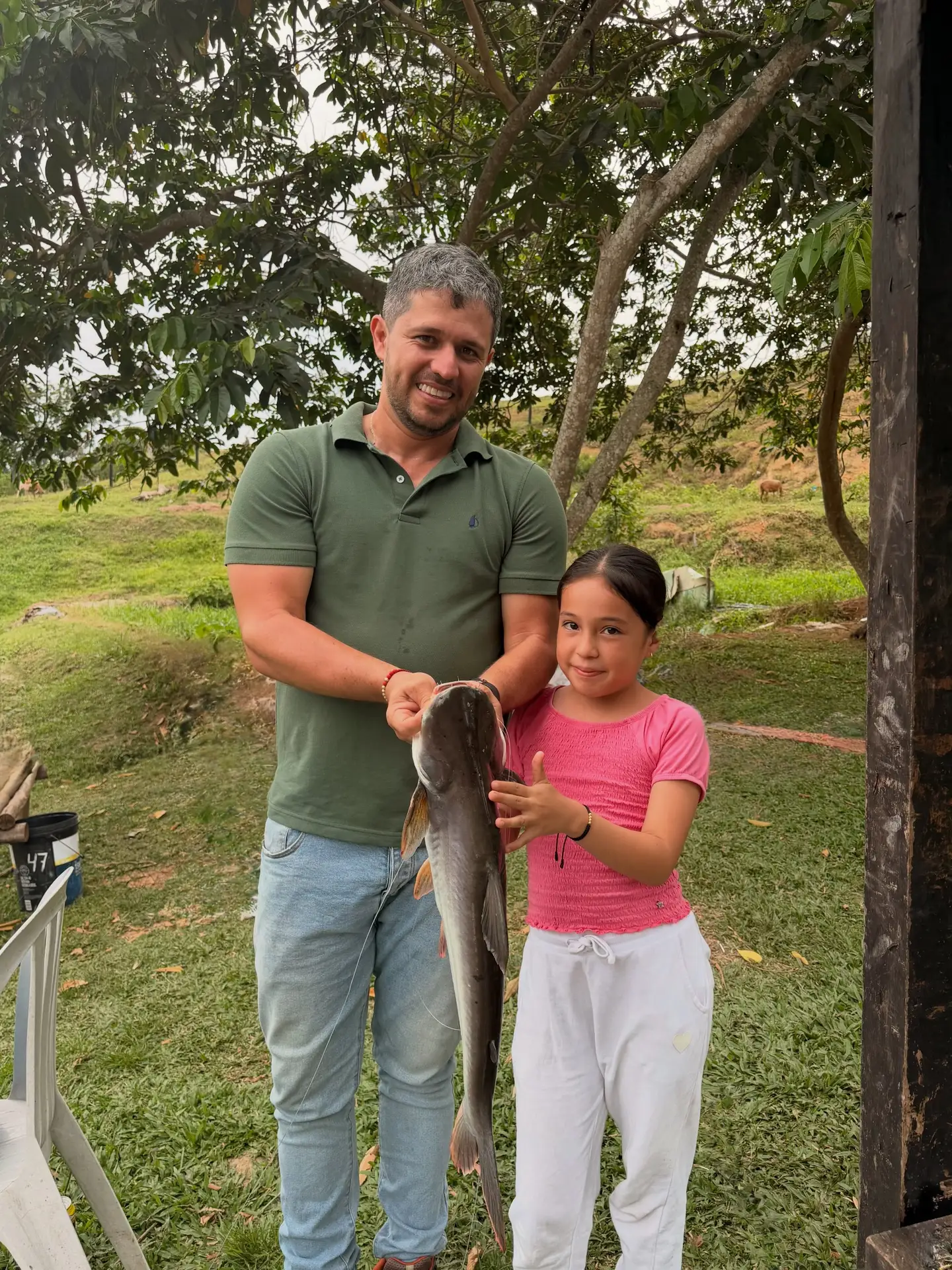Pesca y comida campestre · El Parche