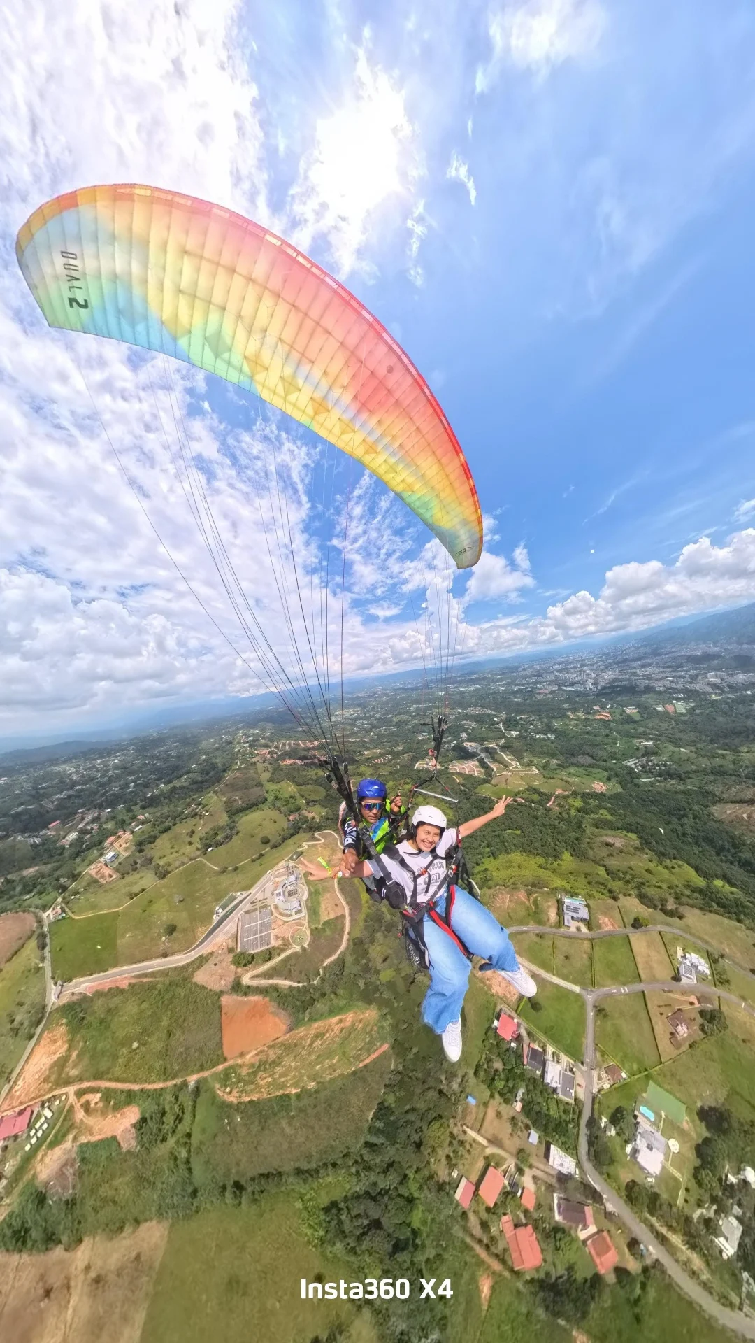 Vuelo tándem de 15 minutos en el Parque Internacional del Parapente