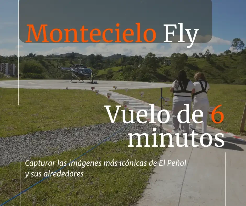 Vuelo panorámico en helicóptero · Montecielo Fly