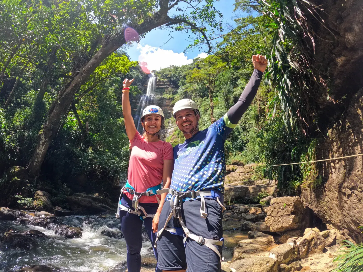 Torrentismo en Juan Curí · Parapente Chicamocha
