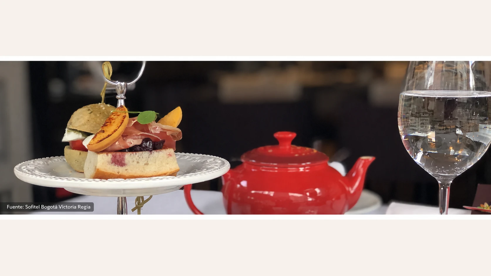 Afternoon Tea · Sofitel Bogotá