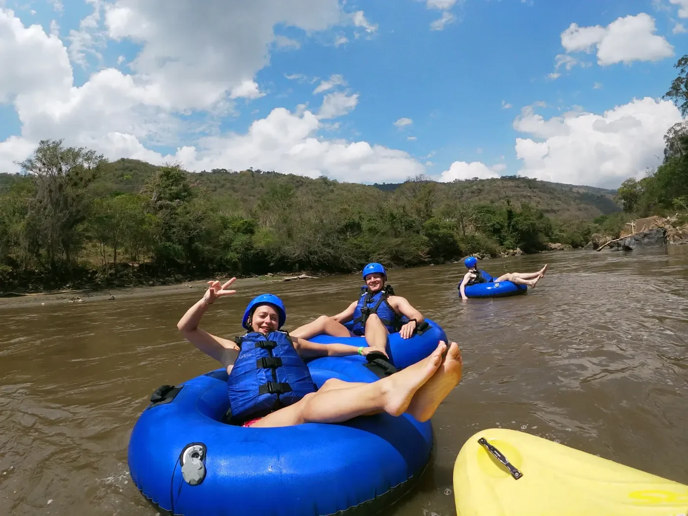 Tubing en el río Fonce · Parapente Chicamocha