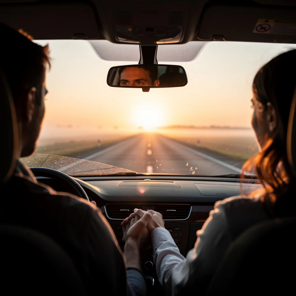 Ver el amanecer en carretera - inspiracion 2
