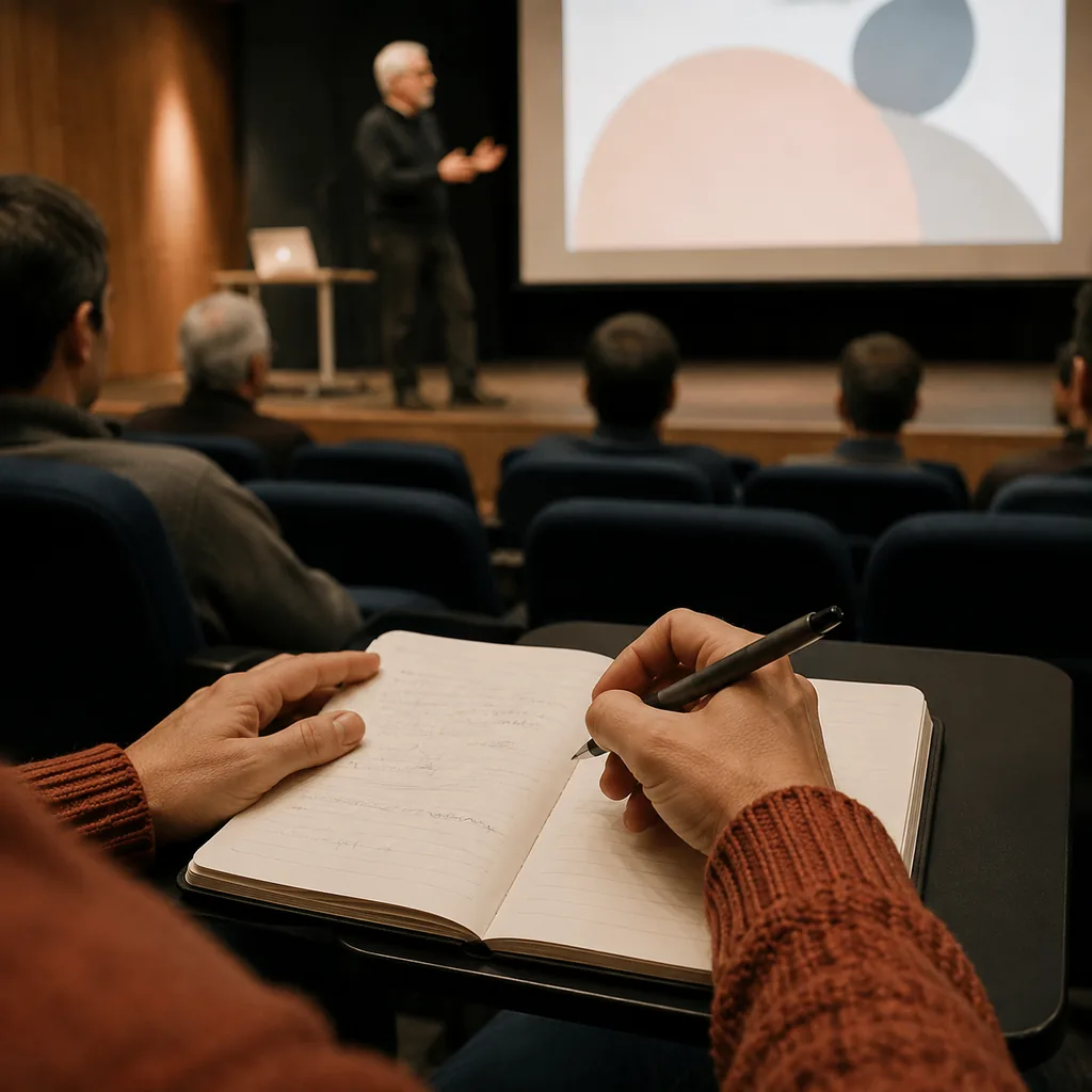 Asistir a una conferencia - inspiracion 2