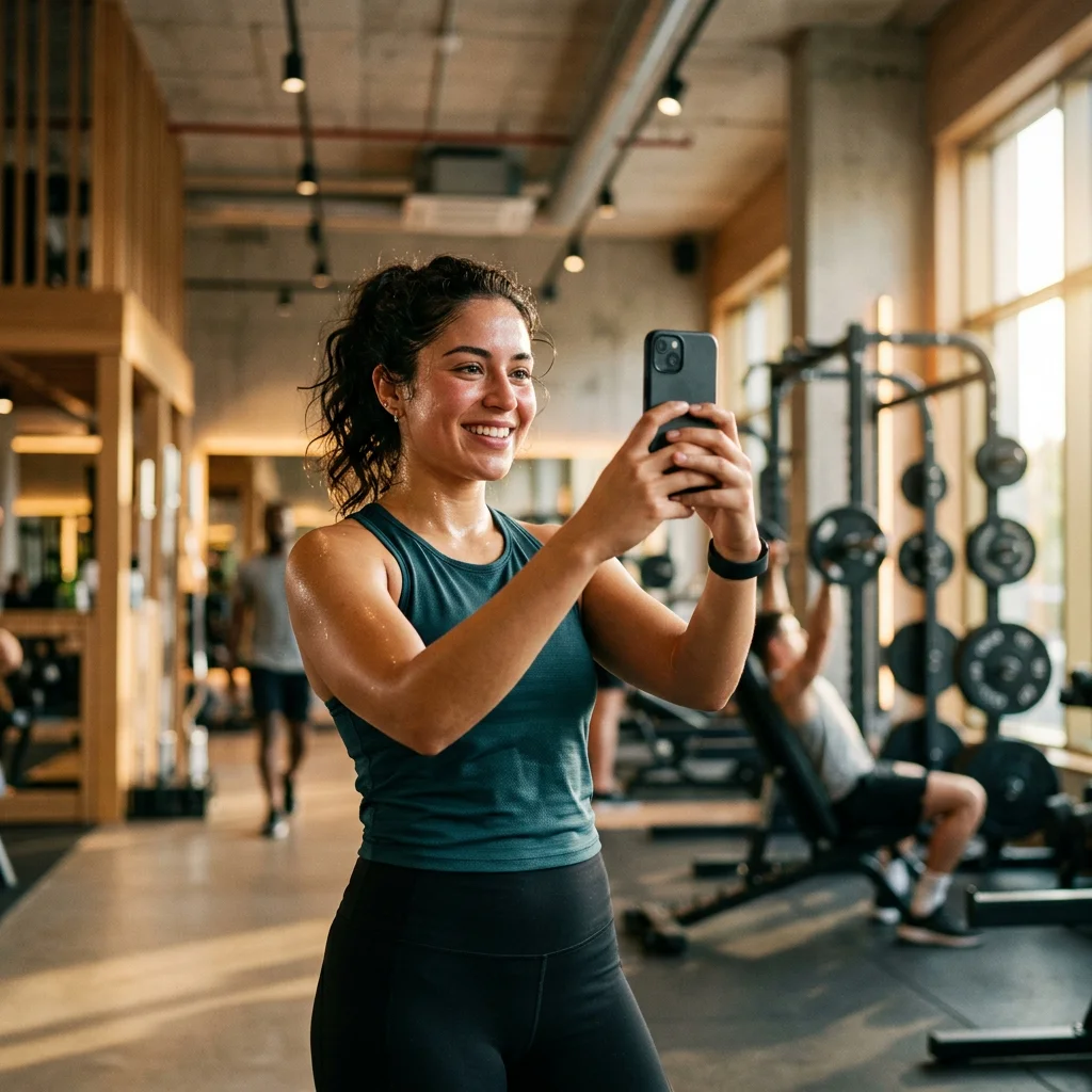 Gimnasio: Primera Selfie de Entrenamiento - inspiracion 2