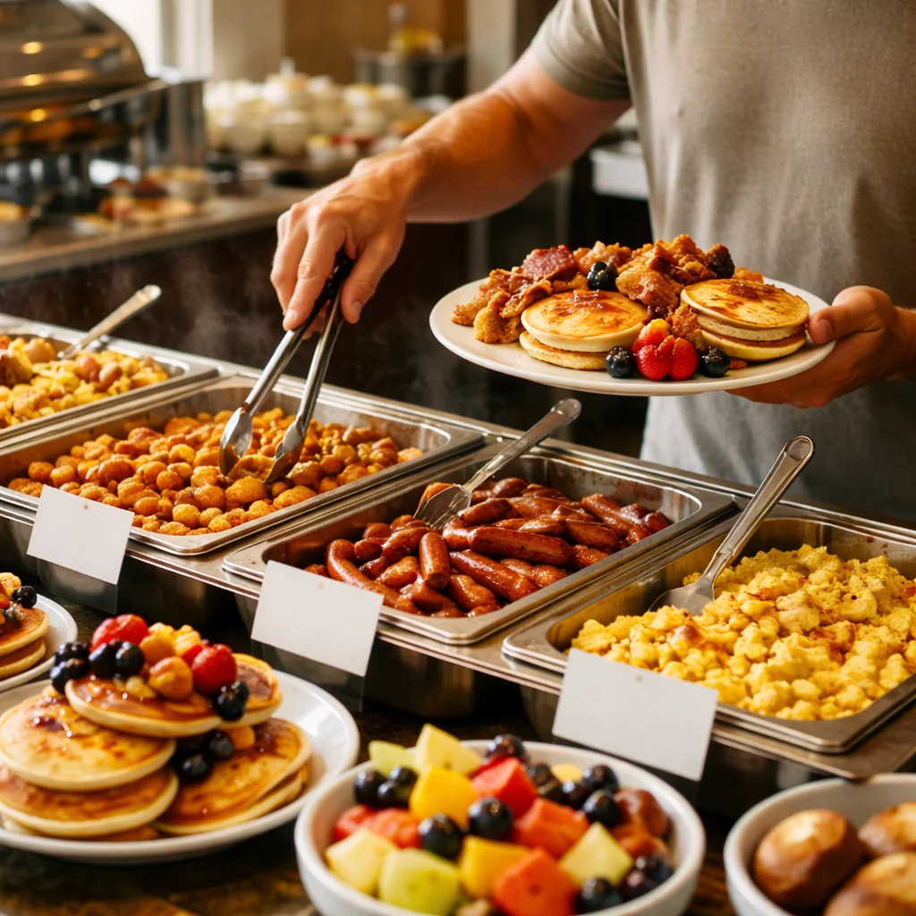 Comer en un Buffet - inspiracion 2