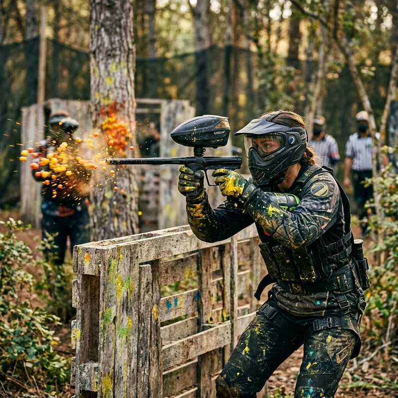 Paintball: Estrategia y Disparos de Color - inspiracion 2