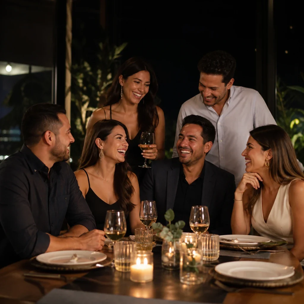 Cena con Cinco Desconocidos - inspiracion 2
