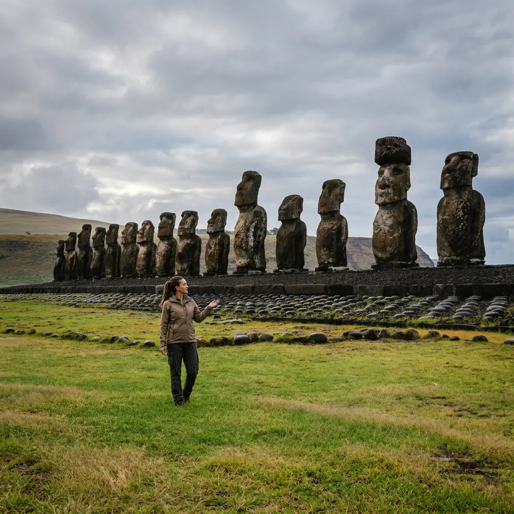 Moáis de la Isla de Pascua - inspiracion 2